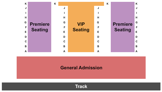 Country Freedom Fest Grounds GA/Rsvd Seating Chart